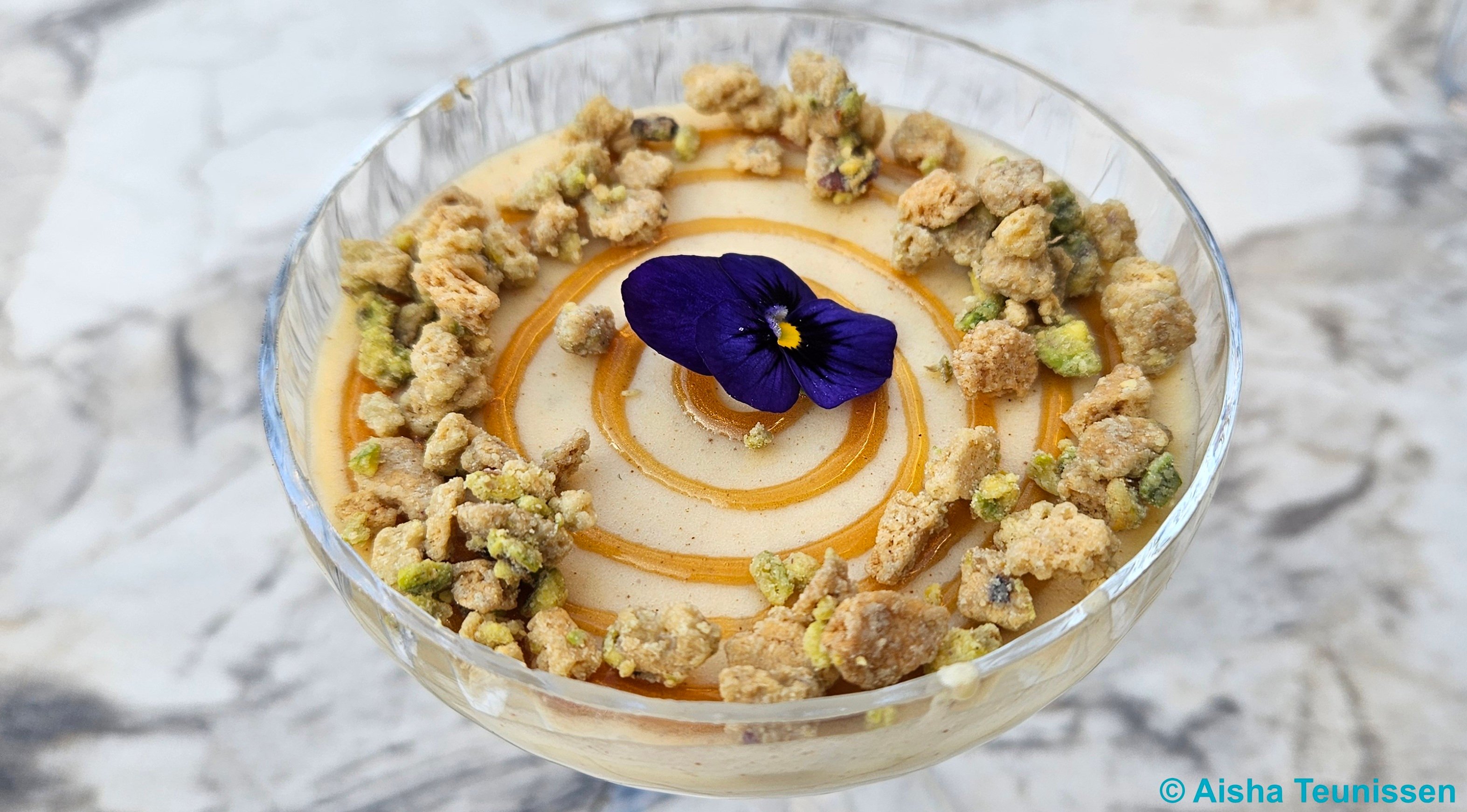 Bistro aan de Werf Utrecht Nagerecht Witte chocolade mousse met Baileys