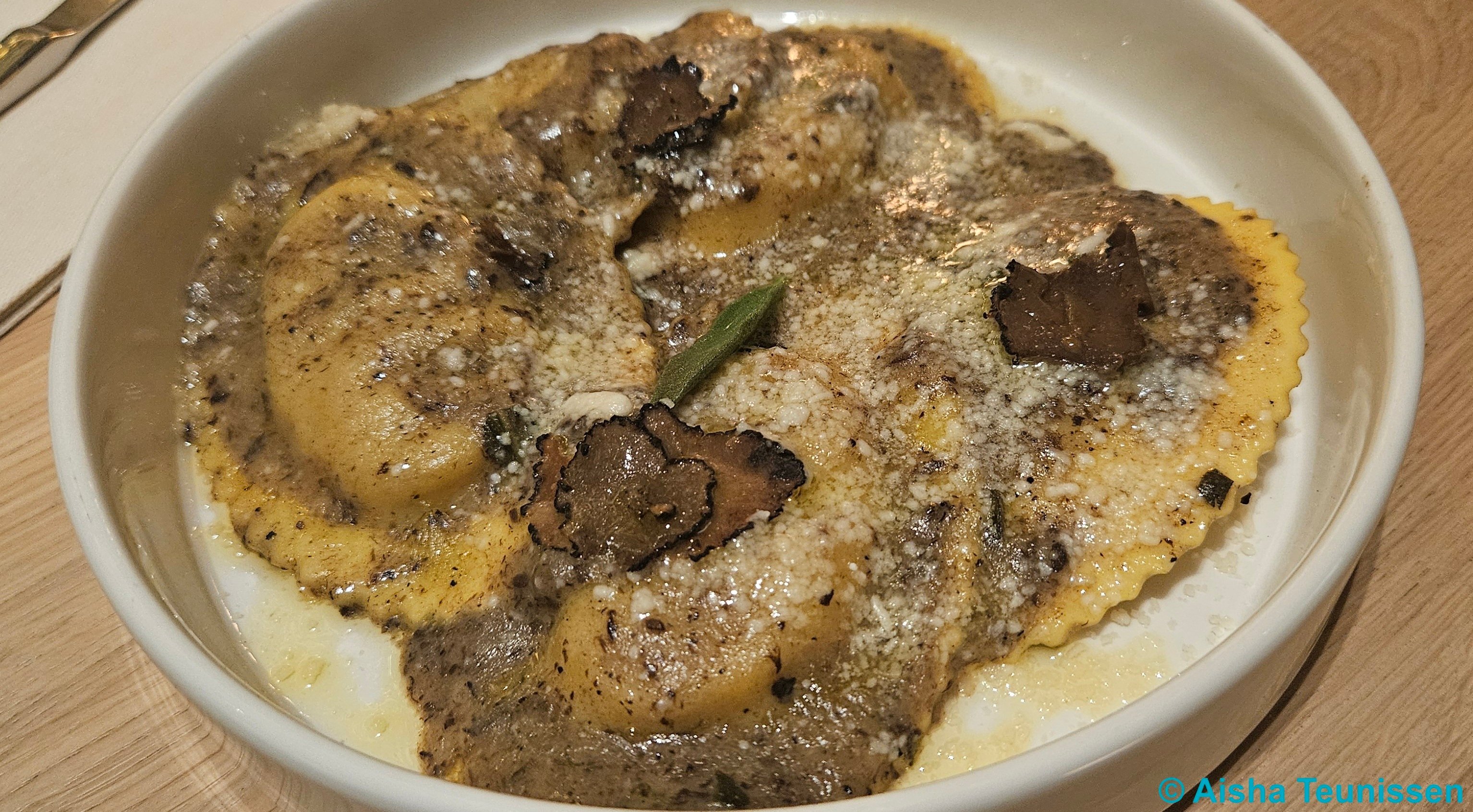 Hotel Van der Valk Gent Limoncello pasta ravioli