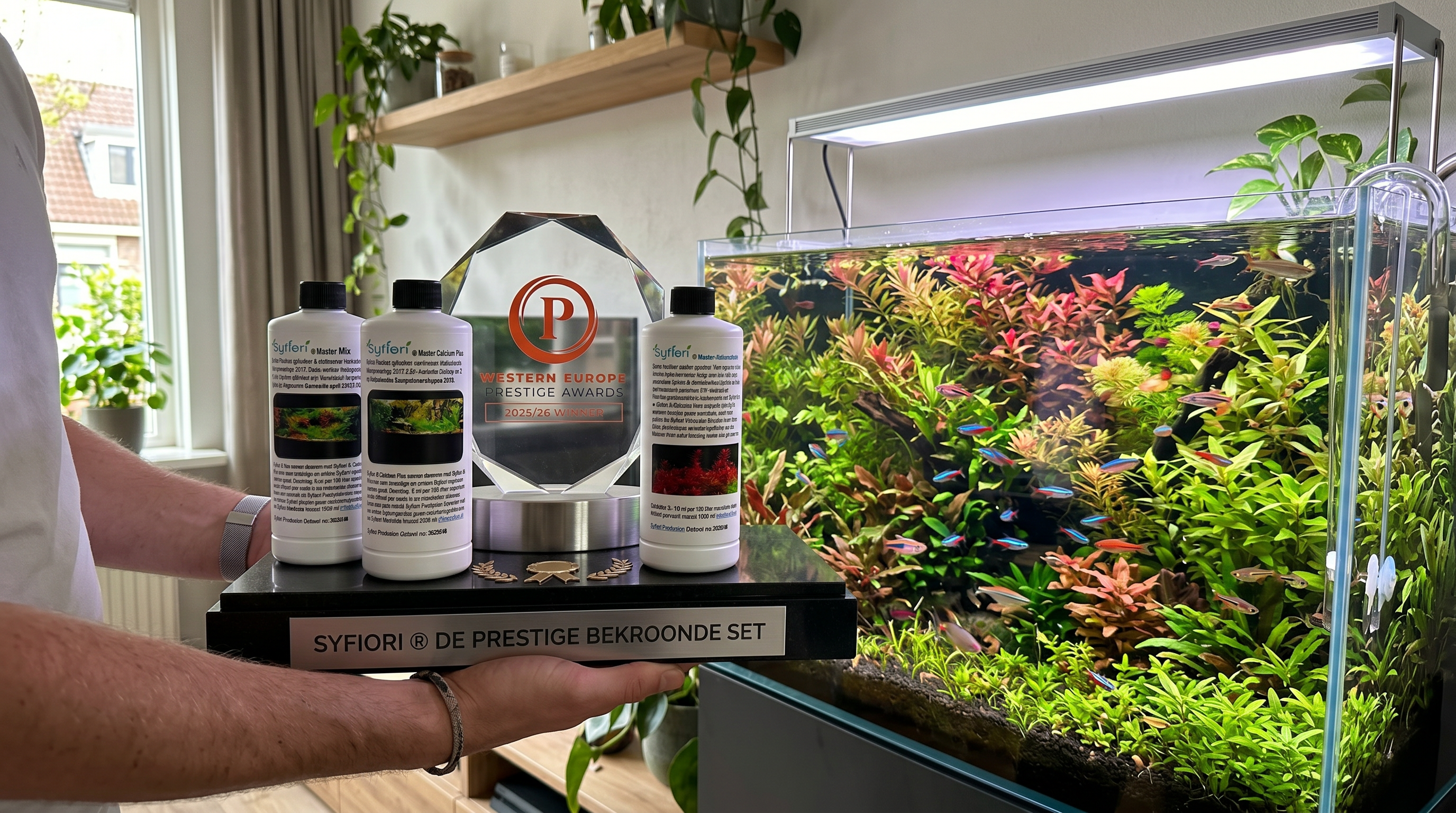 Alles in 1 oplossing voor perfecte aquariumplantengroei