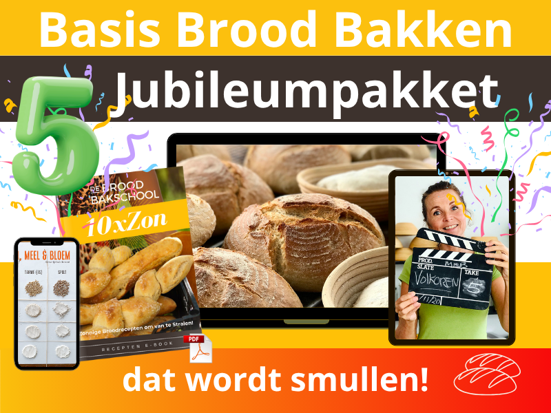 Basis Brood Bakken Jubileumpakket - De Broodbakschool