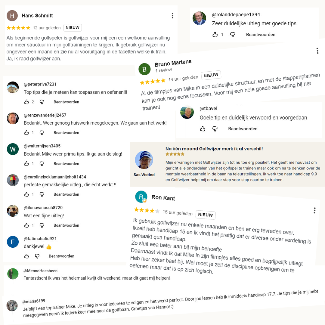 Verzameling van klantreviews
