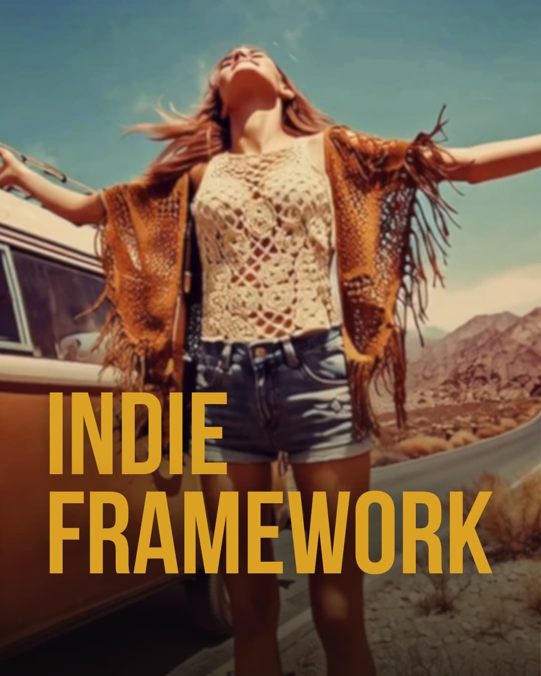 Poster van het Indie Framework Opleidingsprogramma.