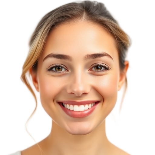 A person smiling to the camera with a white background looking like