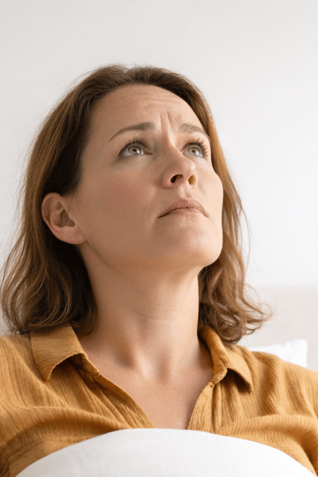 Staren naar het plafond