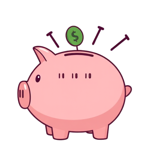 "peaceful piggy bank" "weekly calendar" "money flow arrows" "clean spreadsheet" "minimalistic wallet" "calm financial chart"