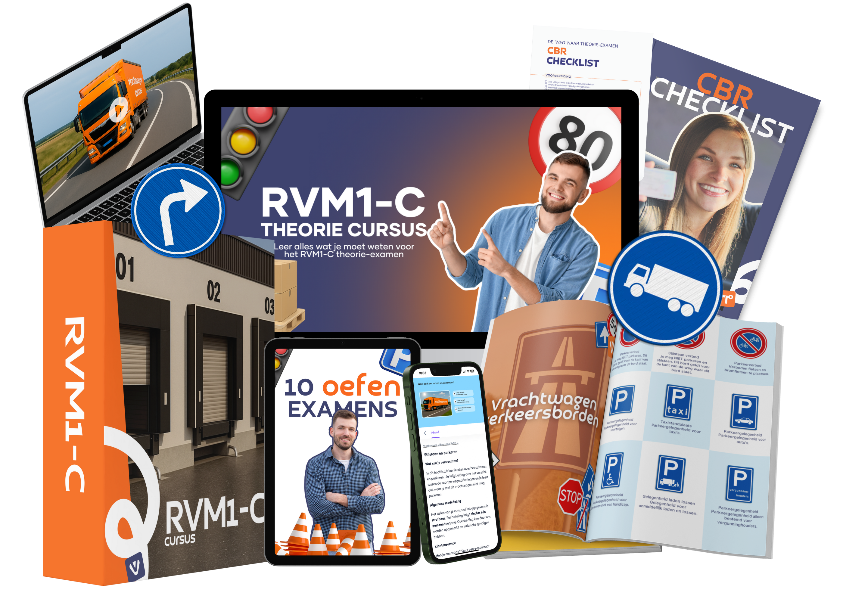 Vrachtwagen theorie RVM1-C cursus