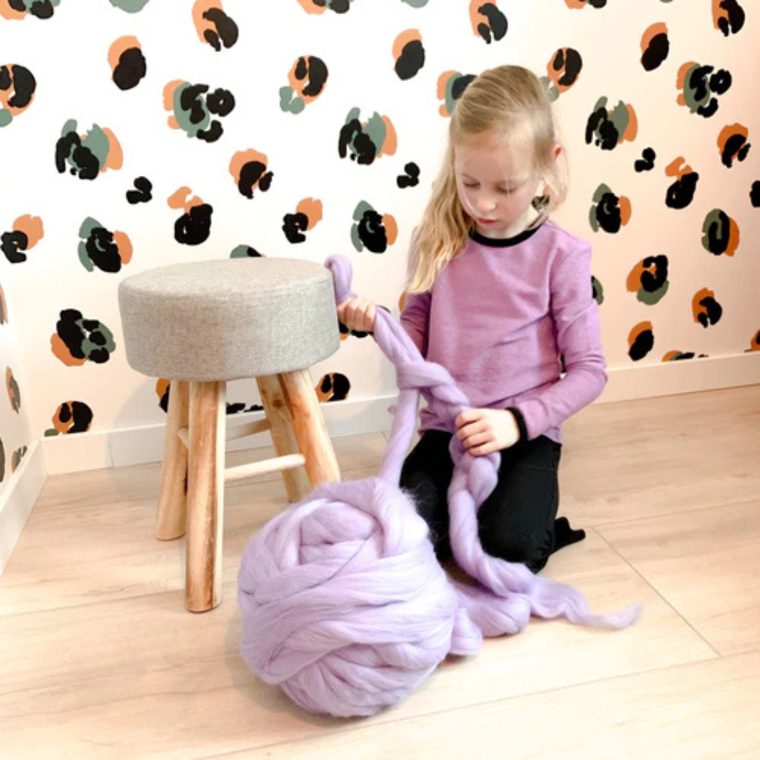 Brei je eigen krukje met lontwol met de kids box van September8.