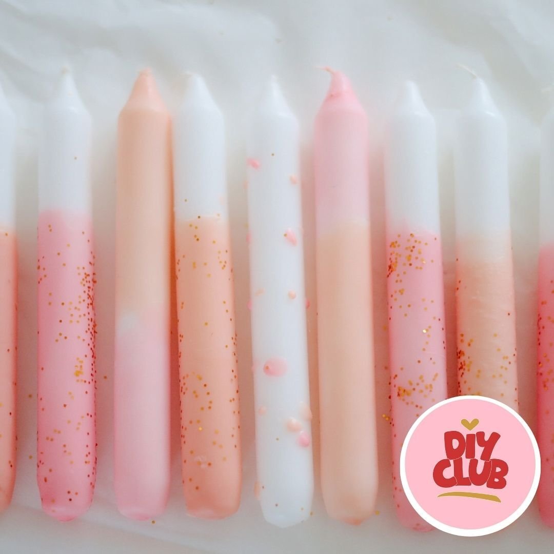 Kaarsen maken met de DIY club