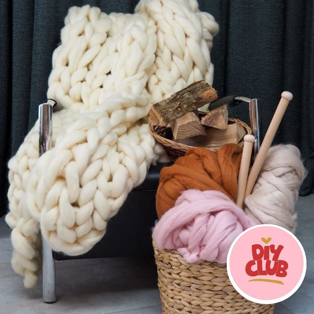 Deken breien met de DIY club