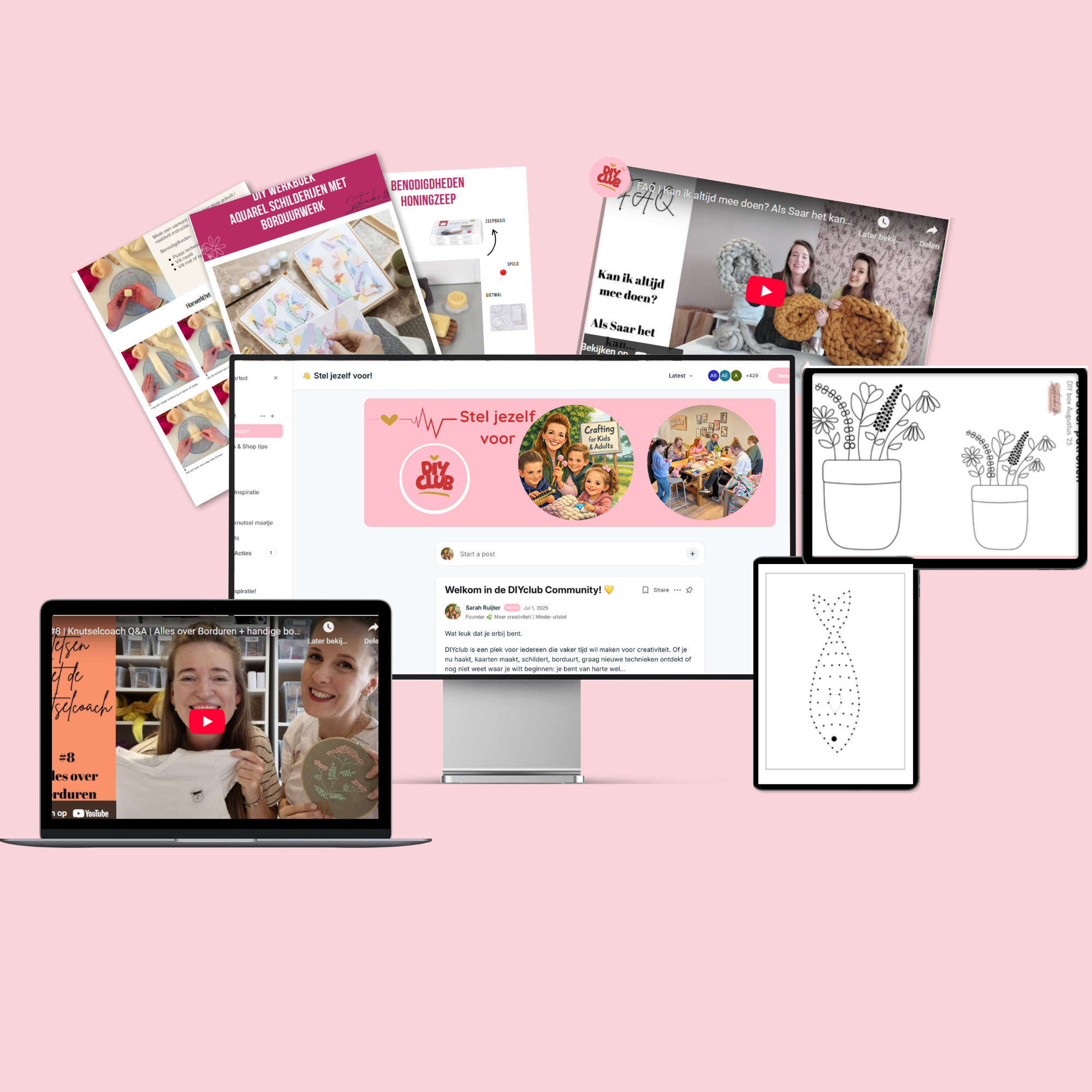 Printables, patronen, video's en inspiratie!
