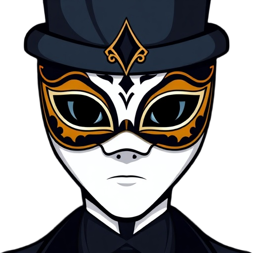 "elegant mask" "mysterious eyes" "stylish costume" "masked ball" "magical night" "formal attire"