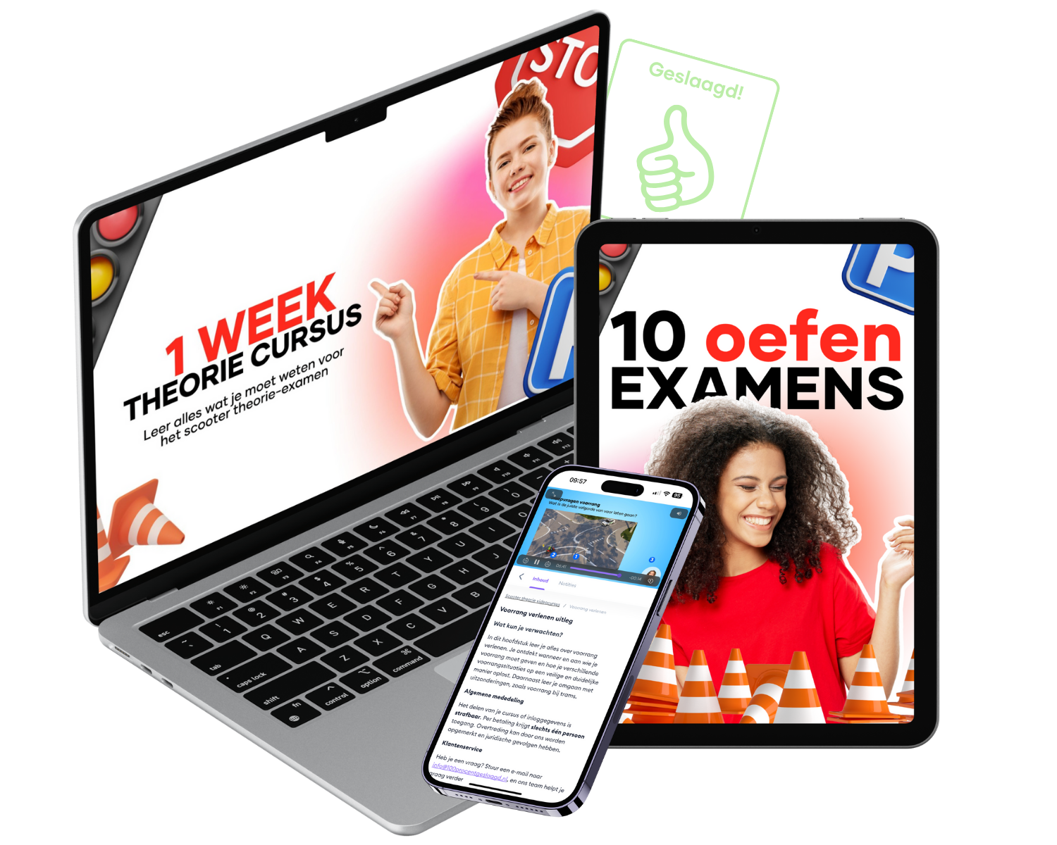 Pakket scooter theorie