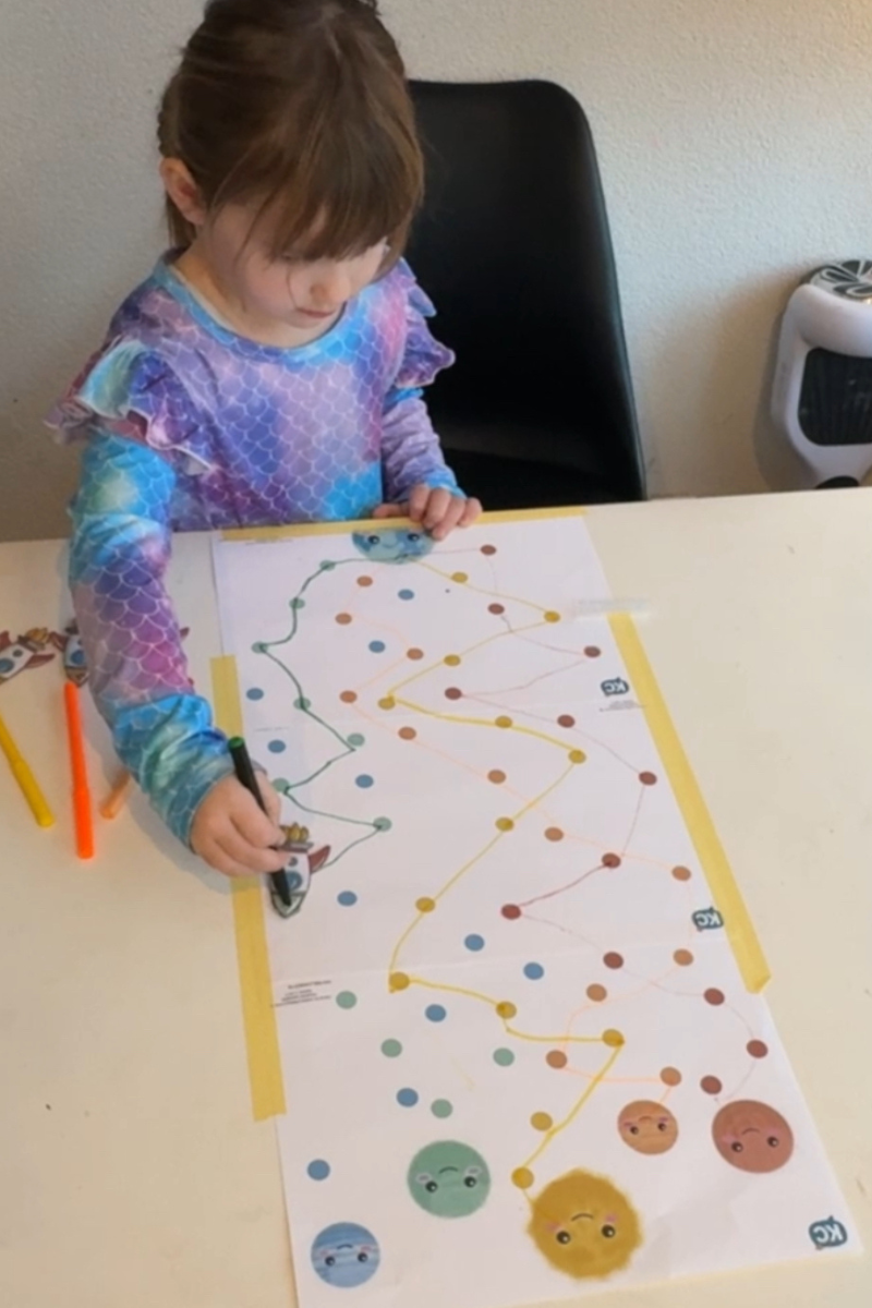 Fijn dat dit een leuk rustmomentje na de schooldag is.