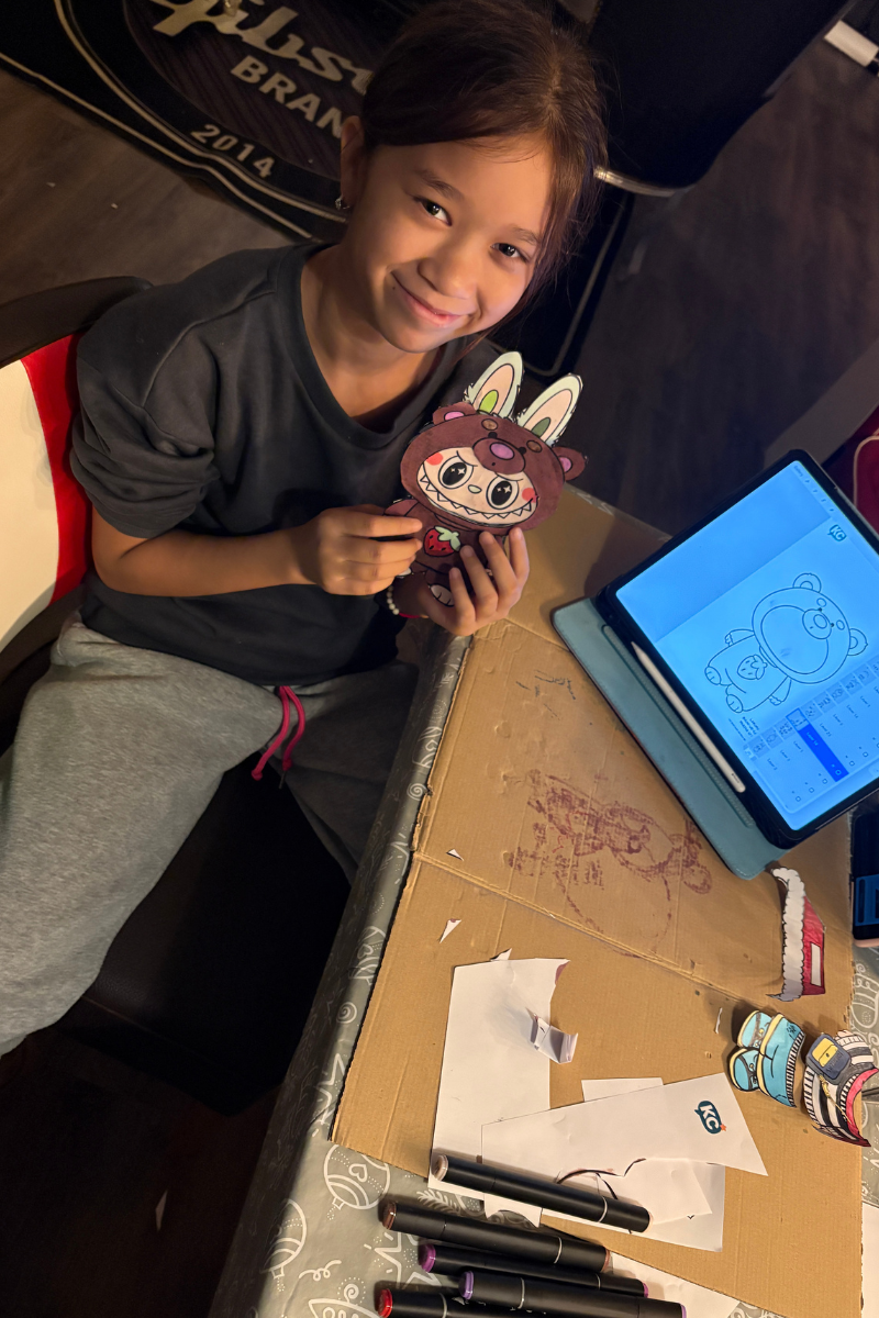 Dat aardbei pakje is zooo schattig!