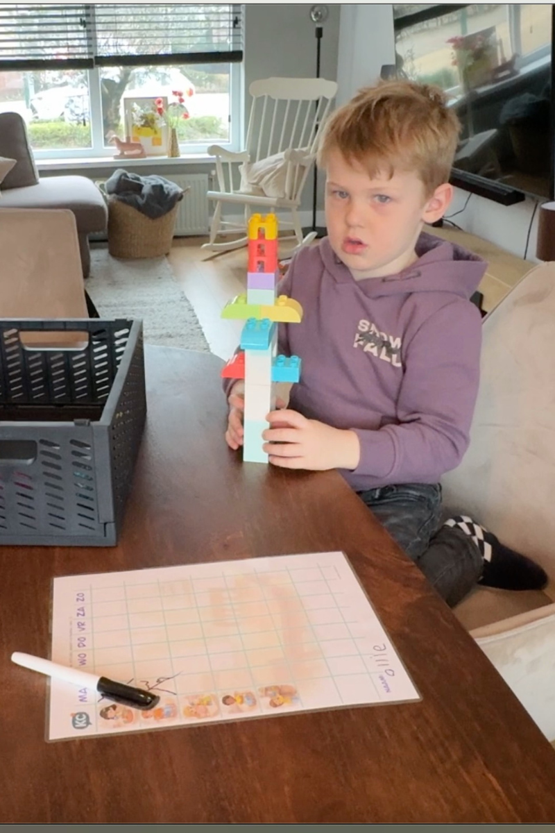 Fijn dat ons uit-school-ritueel rust brengt