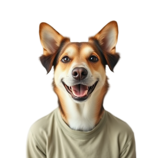 A person smiling to the camera with a white background looking like