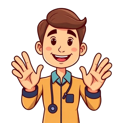 "Gesturing hands" "Warm colors" "Friendly trainer"