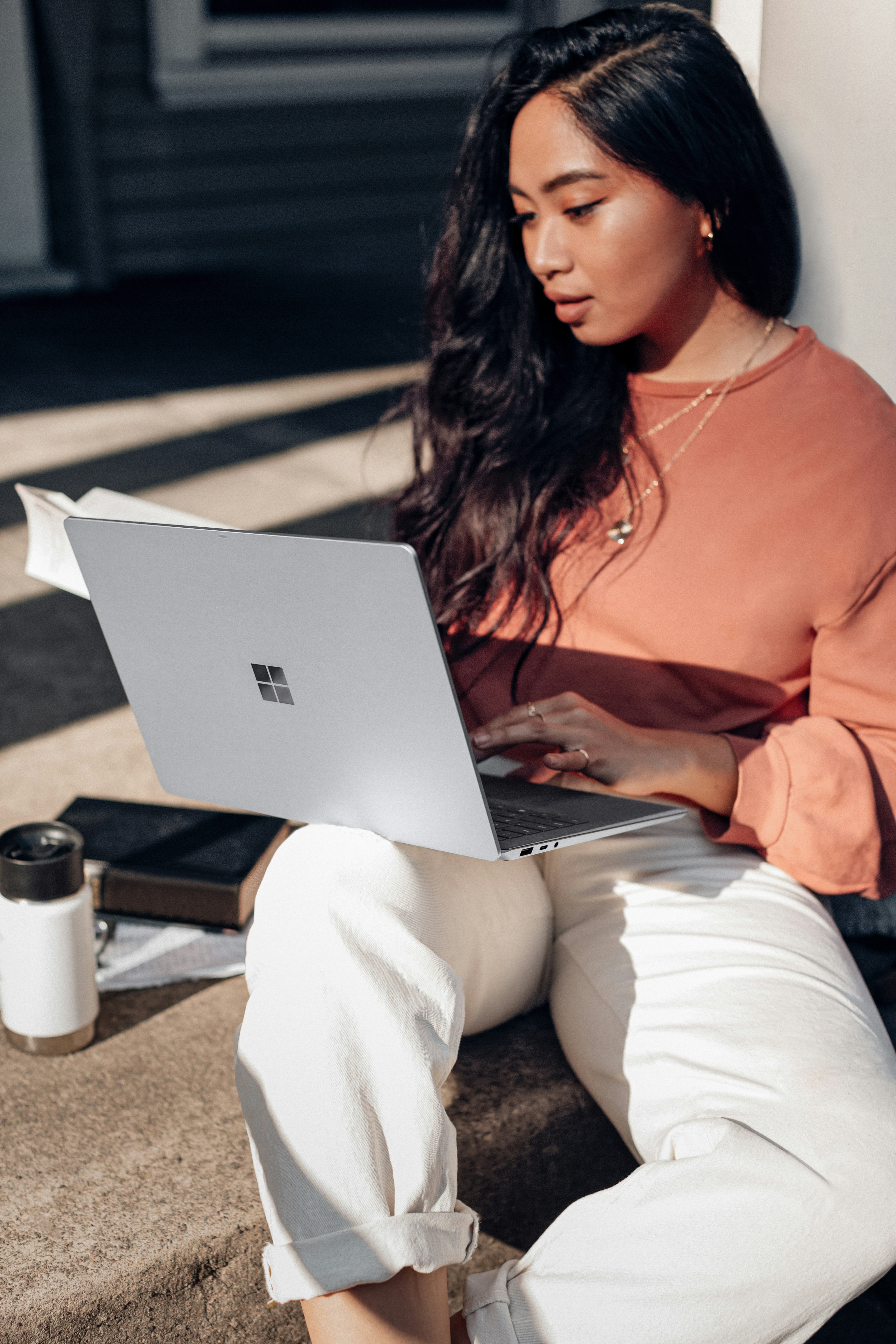 Microsoft Surface Laptop 3 in Platinum 

Shot by: Christiann Koepke