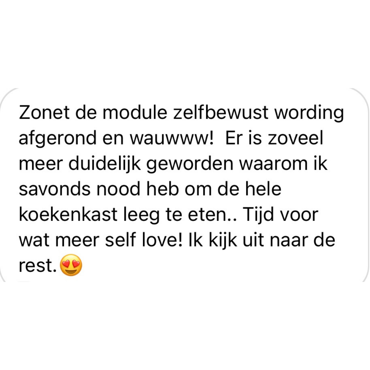 Review deelneemster DHH