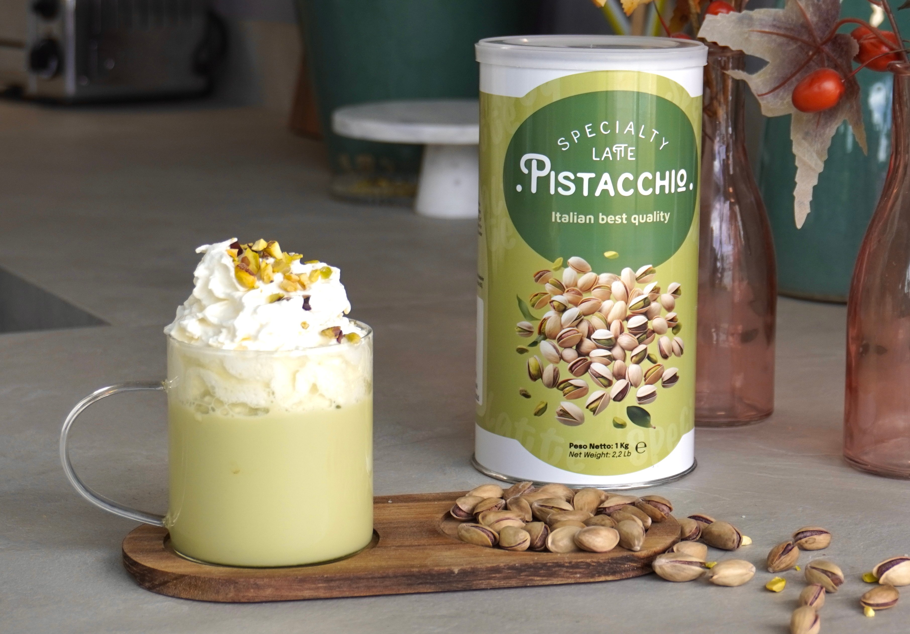 Pistache Latte van Latte D'Oro