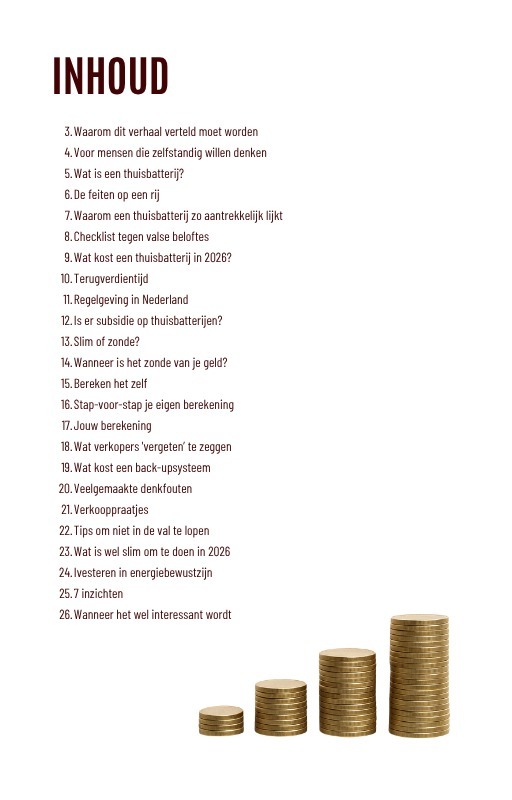 Inhoudsopgave