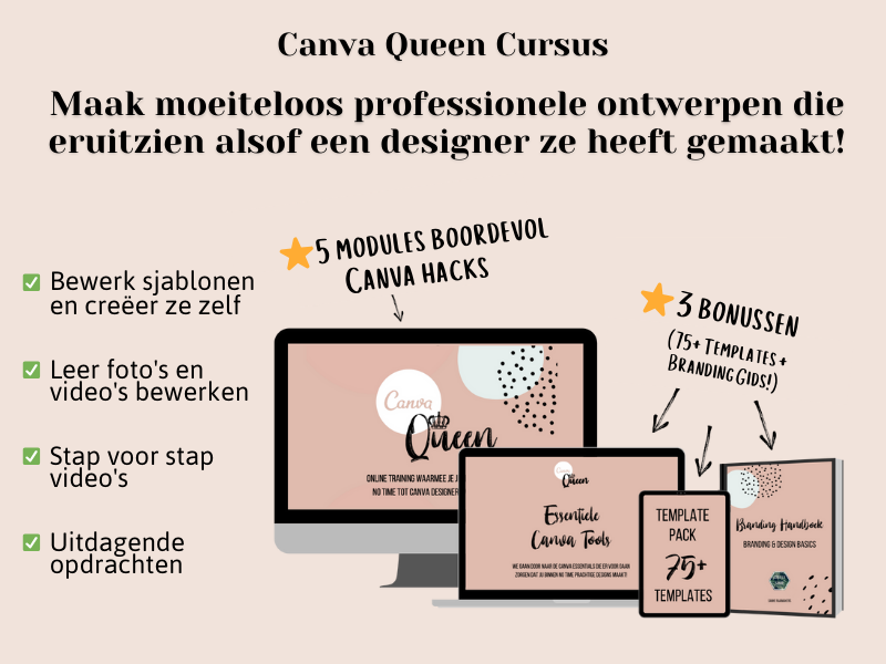 Canva cursus beginners