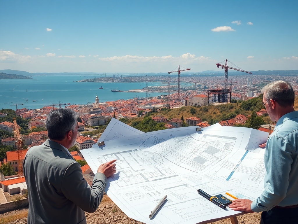 "A detailed Portuguese landscape