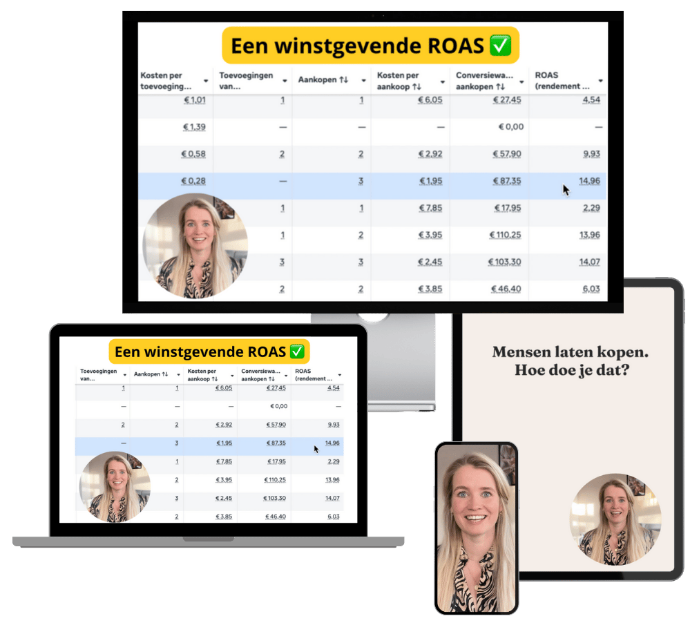 Cursus winstgevend adverteren - sneak peek