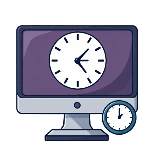 "computer" "book" "clock"