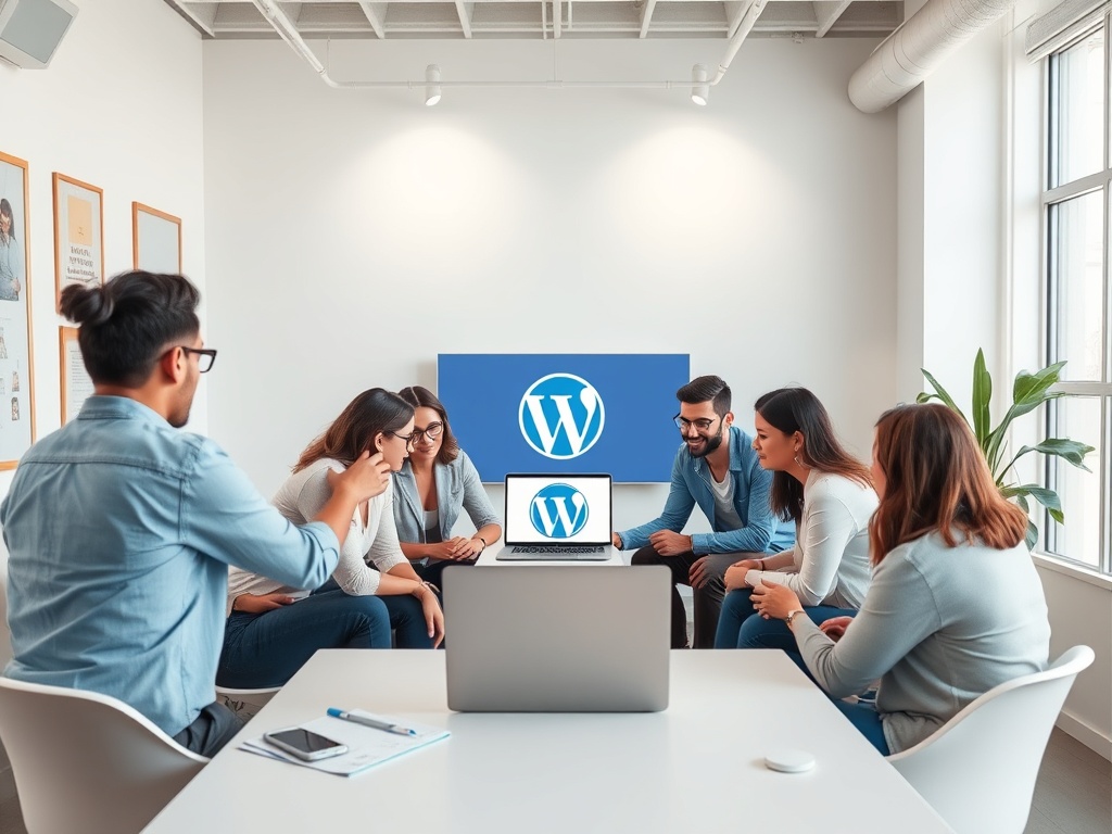 "A professional, welcoming workshop scene