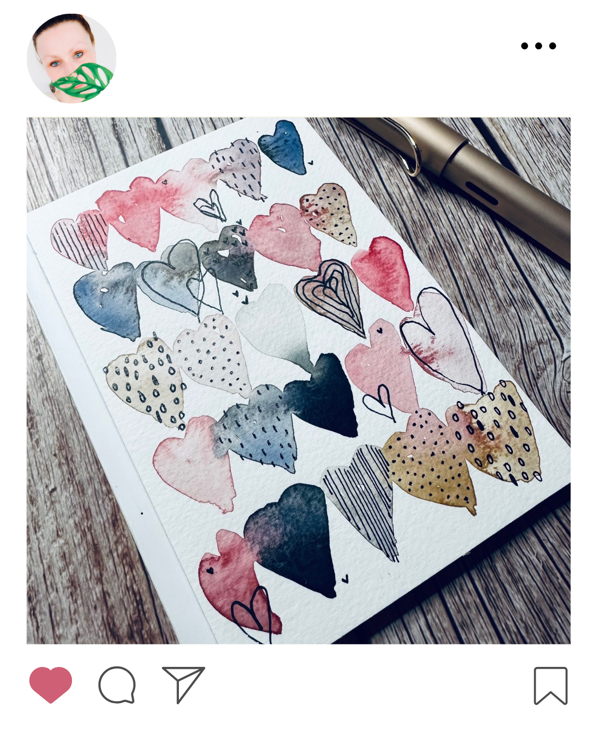 online-cursussen-creatieve-workshop-aquarellen-schilderen-aquarel-tekenen-beginners-leren-volwassenen-kinderen-valentijn-hartjes