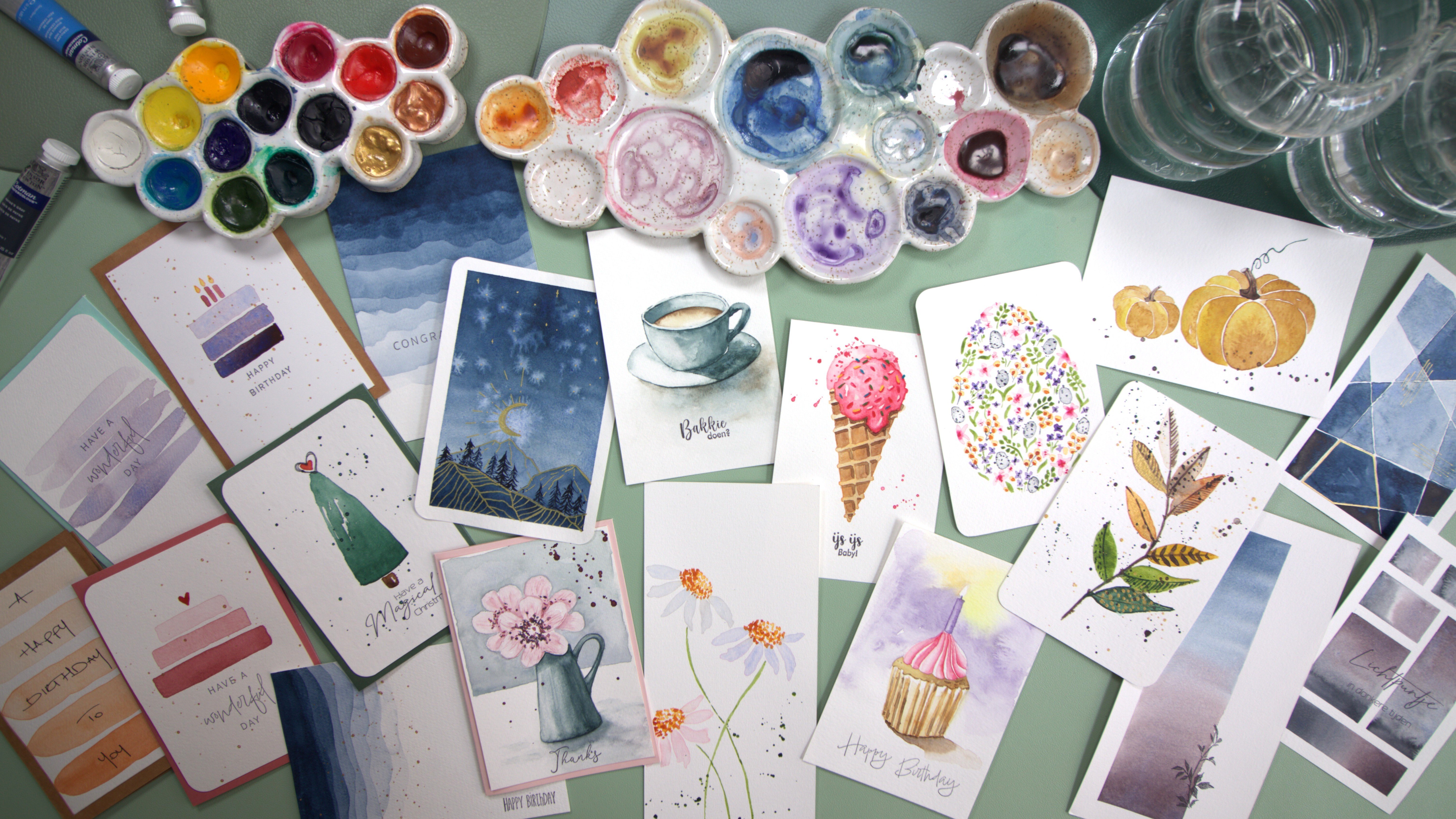 aquarel-leren-schilderen-wenskaarten-cursus-workshop-beginners