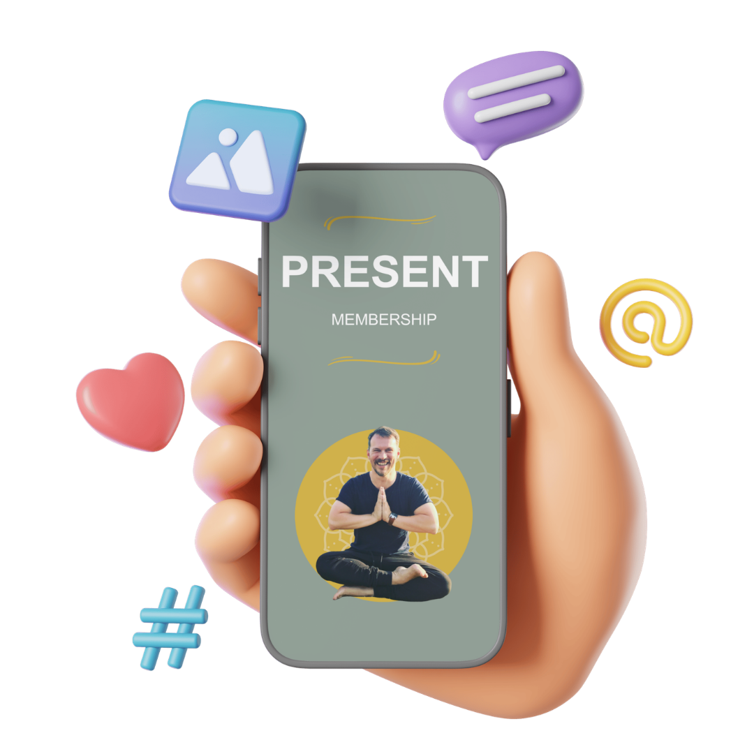 present mock up iphone