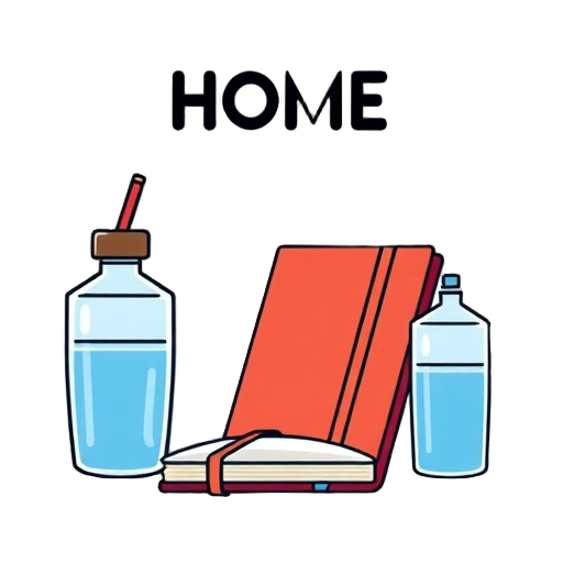 "home training" "7-day plan" "notebook & water"