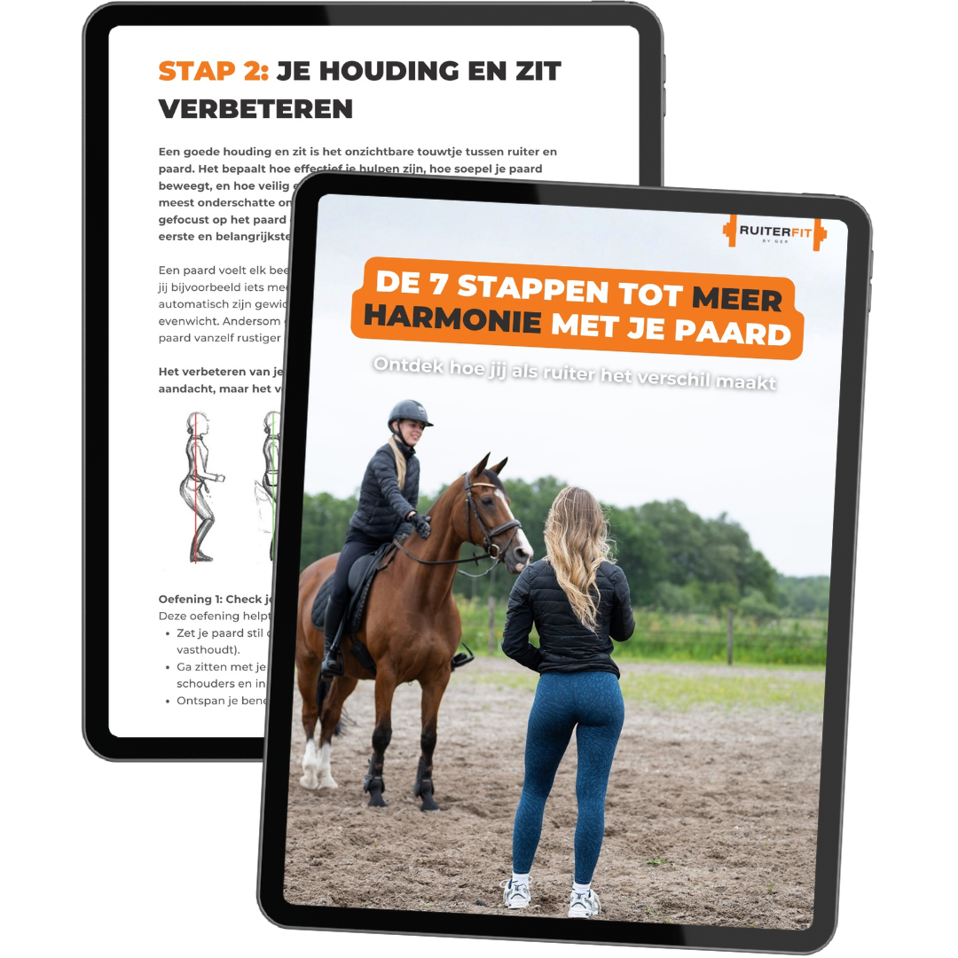 E-Book: De 7 stappen tot meer harmonie met je paard van Ruiterfit By Ger