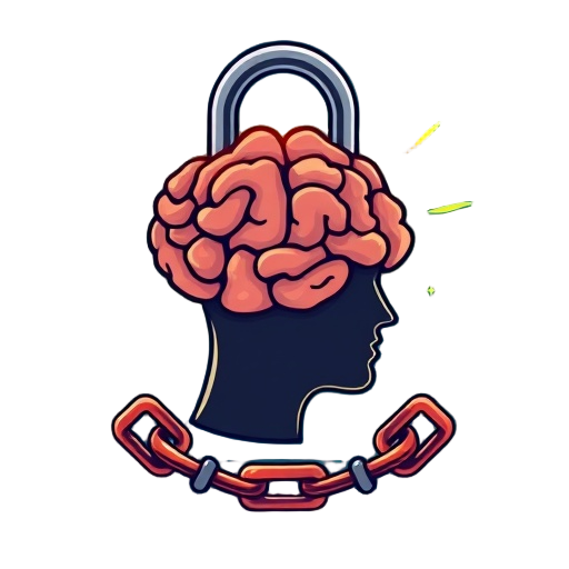 Carefully describe an image in great detail that needs to be generate, use quotes to split visual things. You MAY only use up to 3 words. "unlocking mind" "chains breaking" "leader glow"