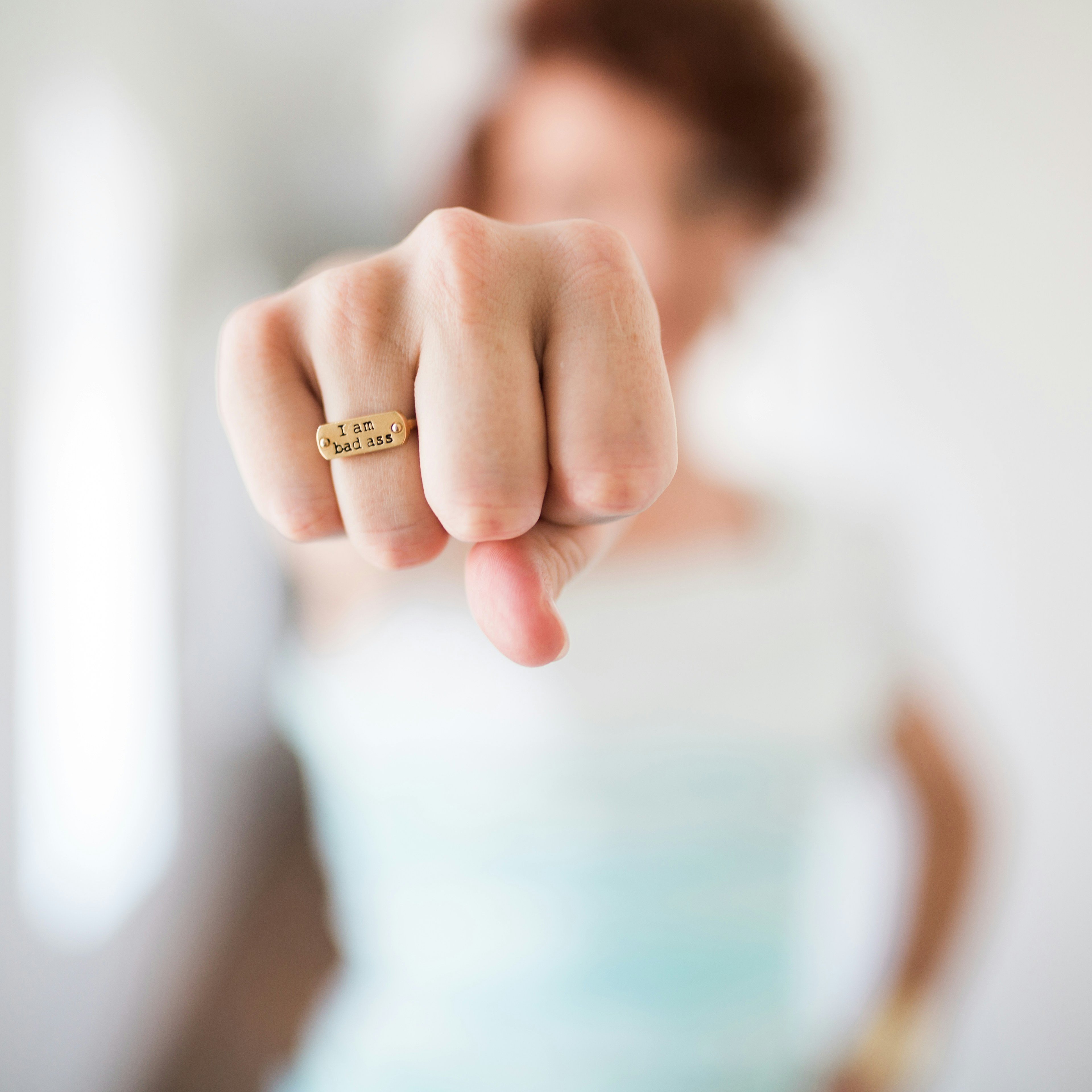 During a shoot with 15 divorced exMormon women, one of them said “can I just get a picture of my ring.” A custom gift from a friend, writ with her daily mantra. Of course I said…yes.