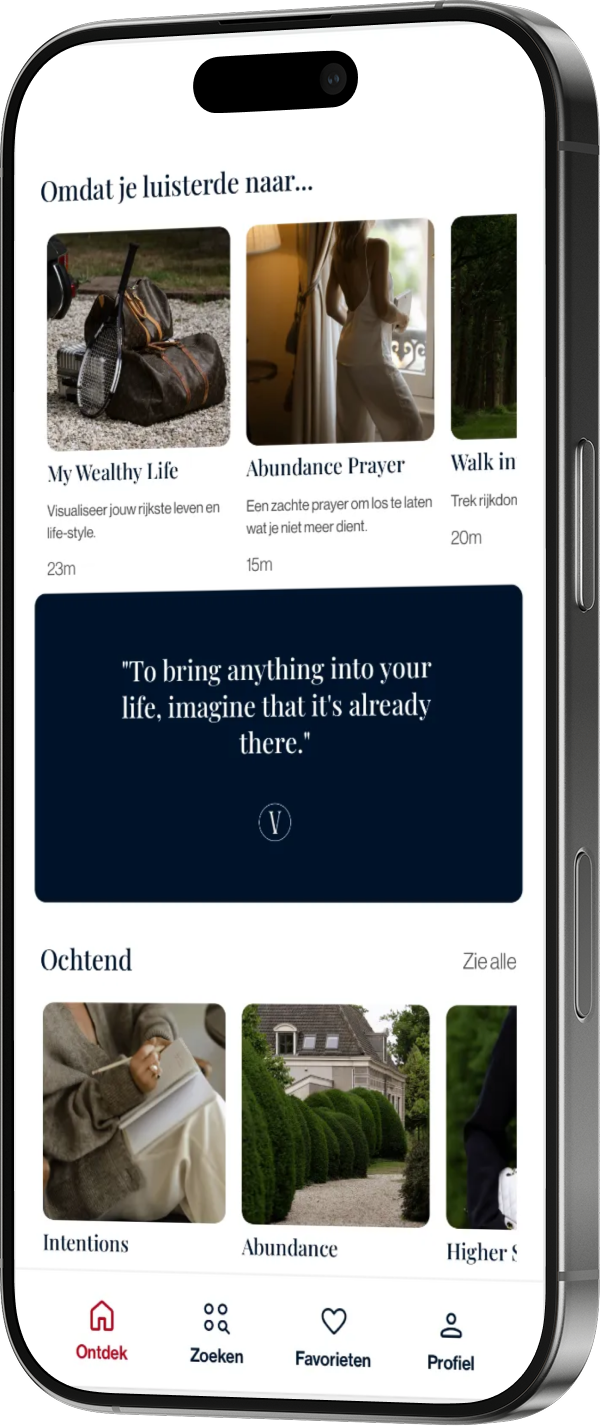Visualize Meditations App