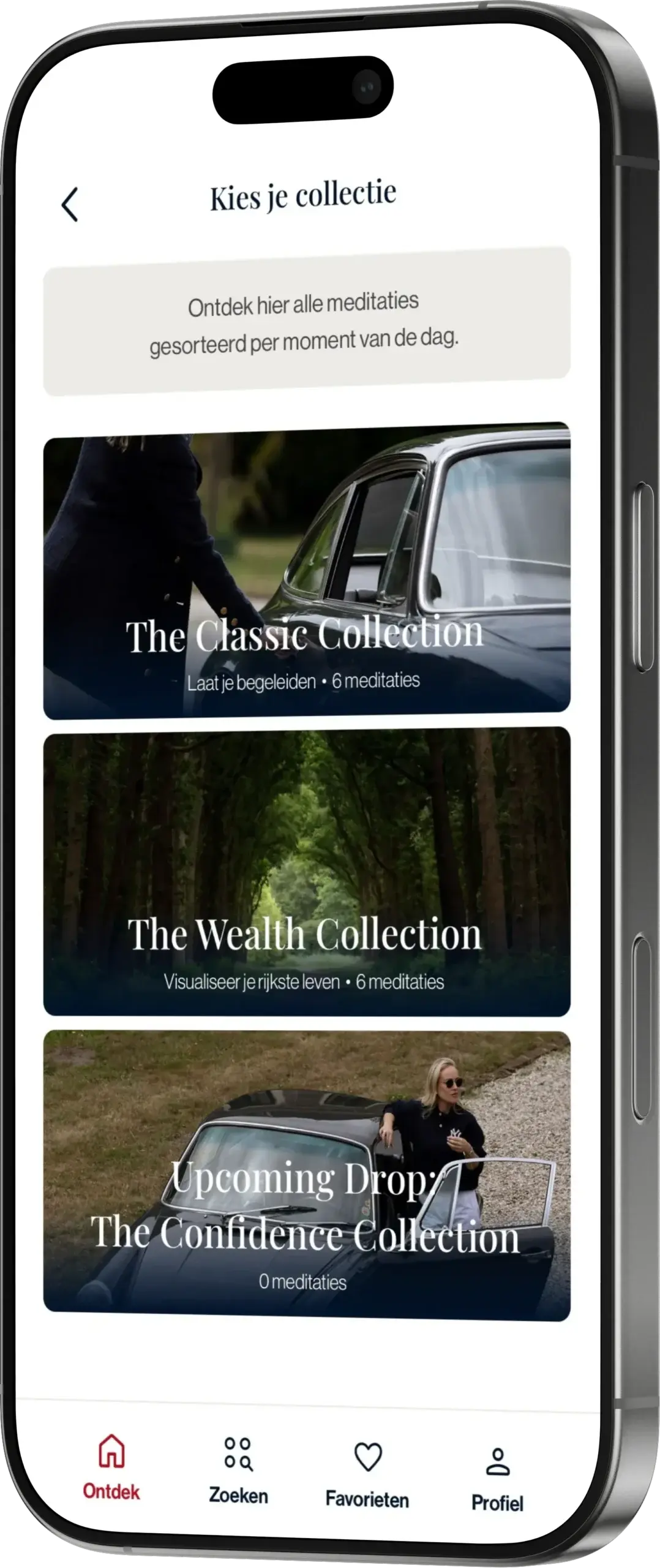 Visualize App mockup