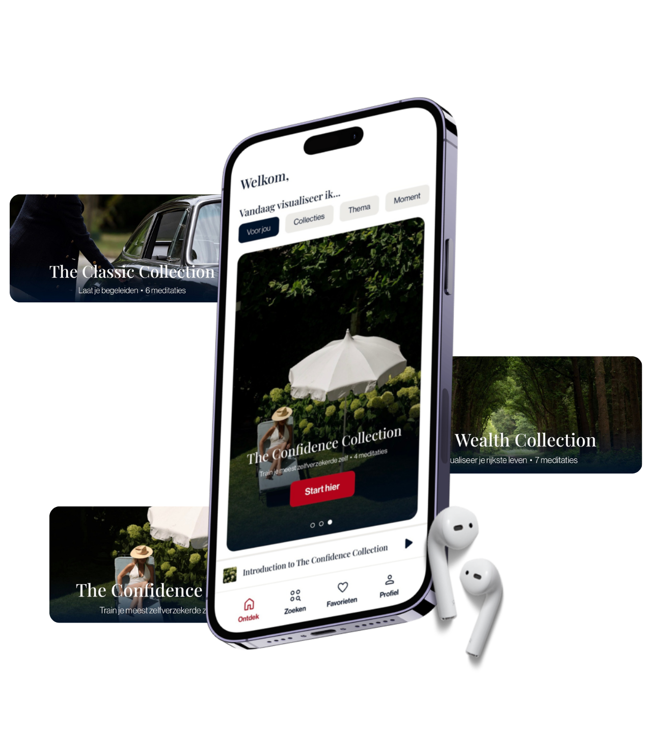 Visualize Meditations app