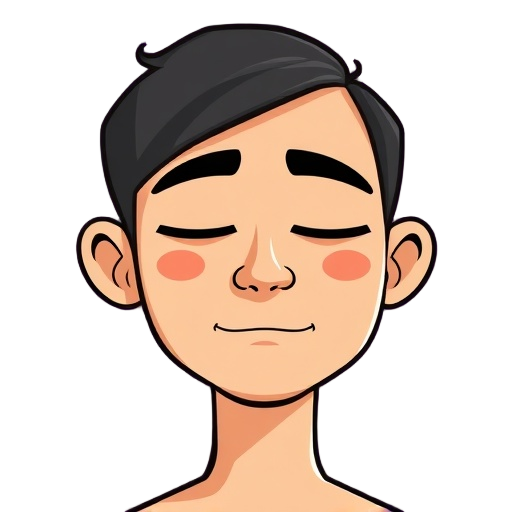 "slim person" "calm face" "heart + leaf"