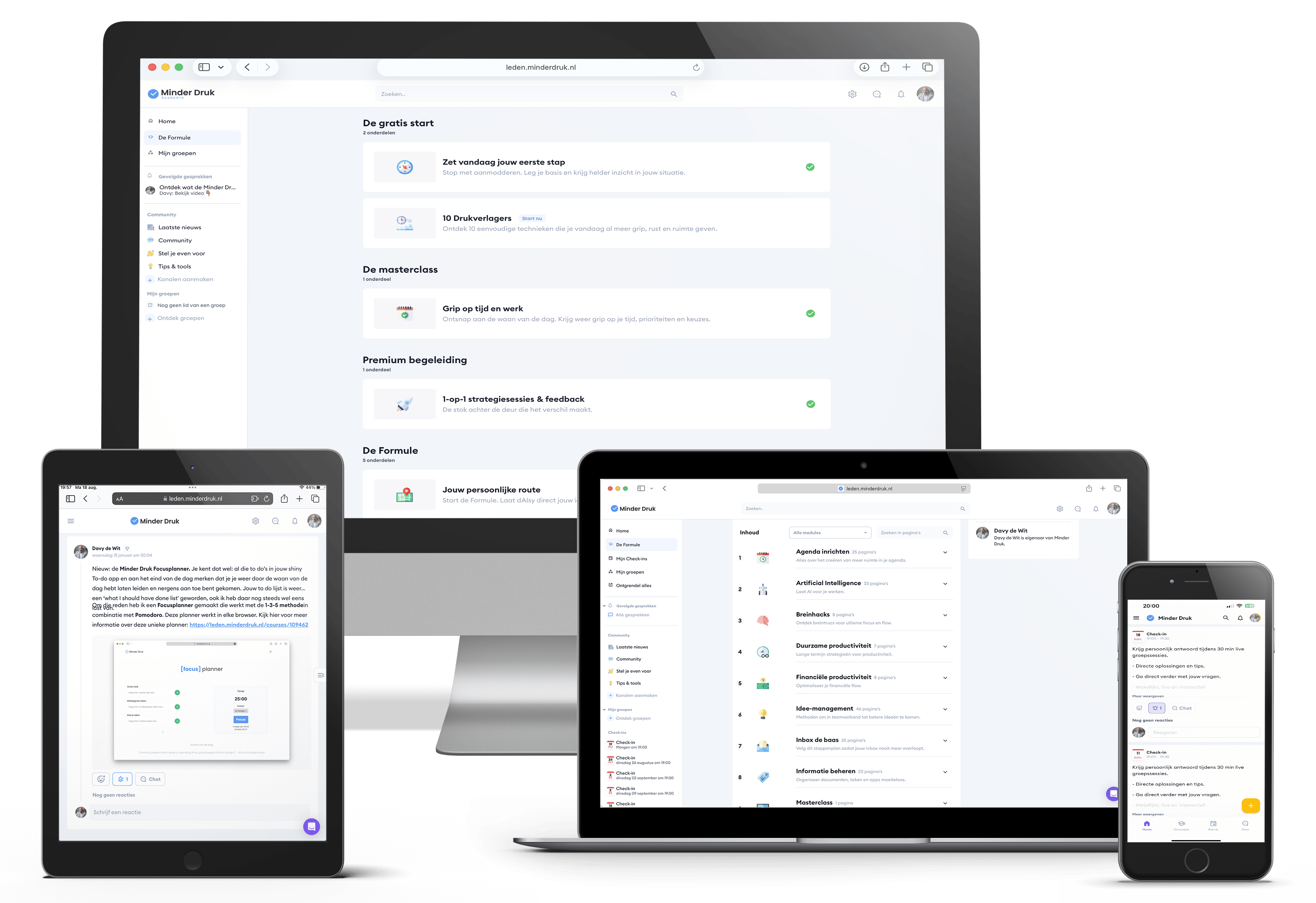 Minder Druk Academie