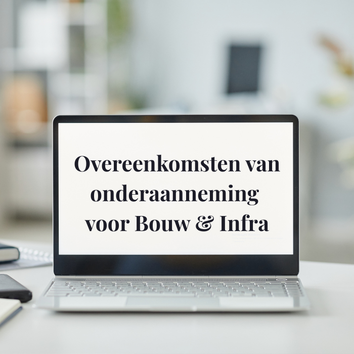 overeenkomst voor de inzet van onderaannemers met personeel en zzp