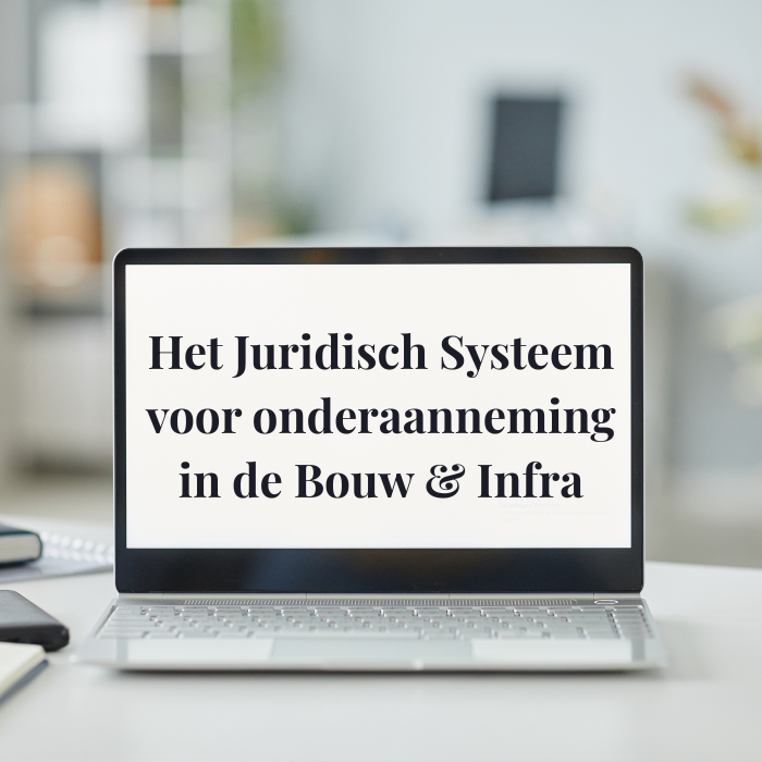 regel onderaanneming in de bouw en infra