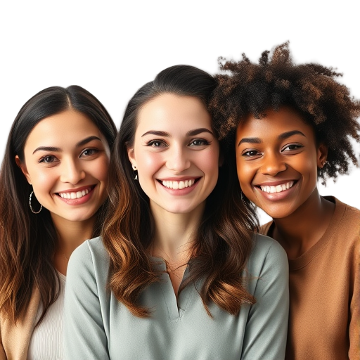 A person smiling to the camera with a white background looking like