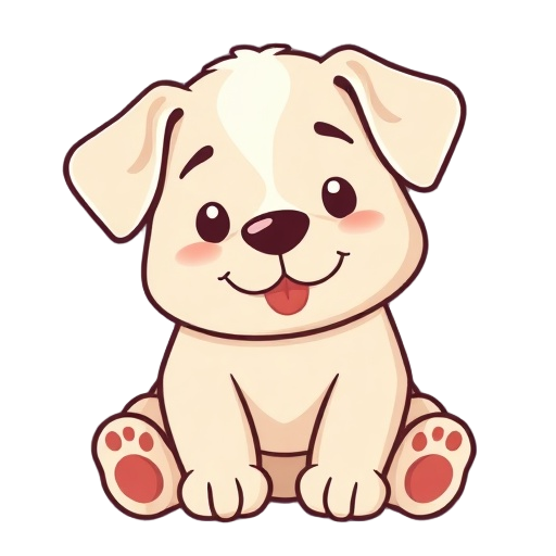 "puppy" "paw" "bone"