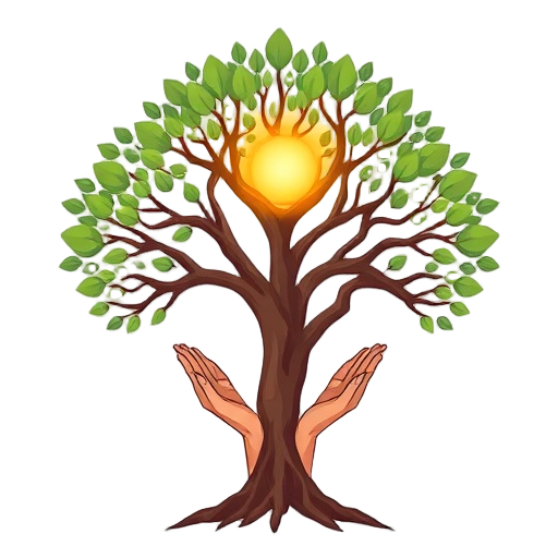 "ancestral tree" "healing hands" "golden light"