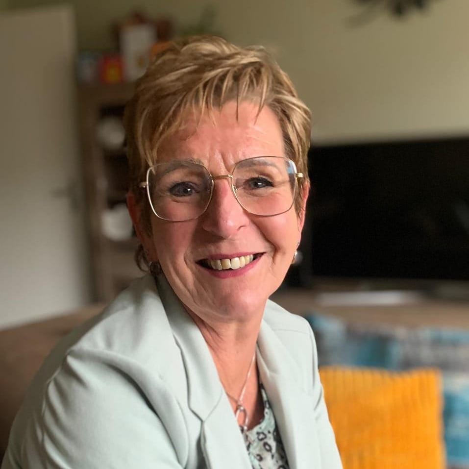 Marcia, deelneemster van de UIT-knop cursus