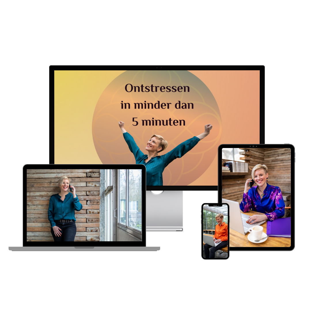 Stress uit. Focus aan. In 5 minuten.
Stop angst, stress, onzekerheid, twijfel, pijn, verdriet, lastige gewoontes,...
Ontstresstool die stresstriggers definitief schrapt.