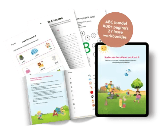 ABC leren schrijven alfabet